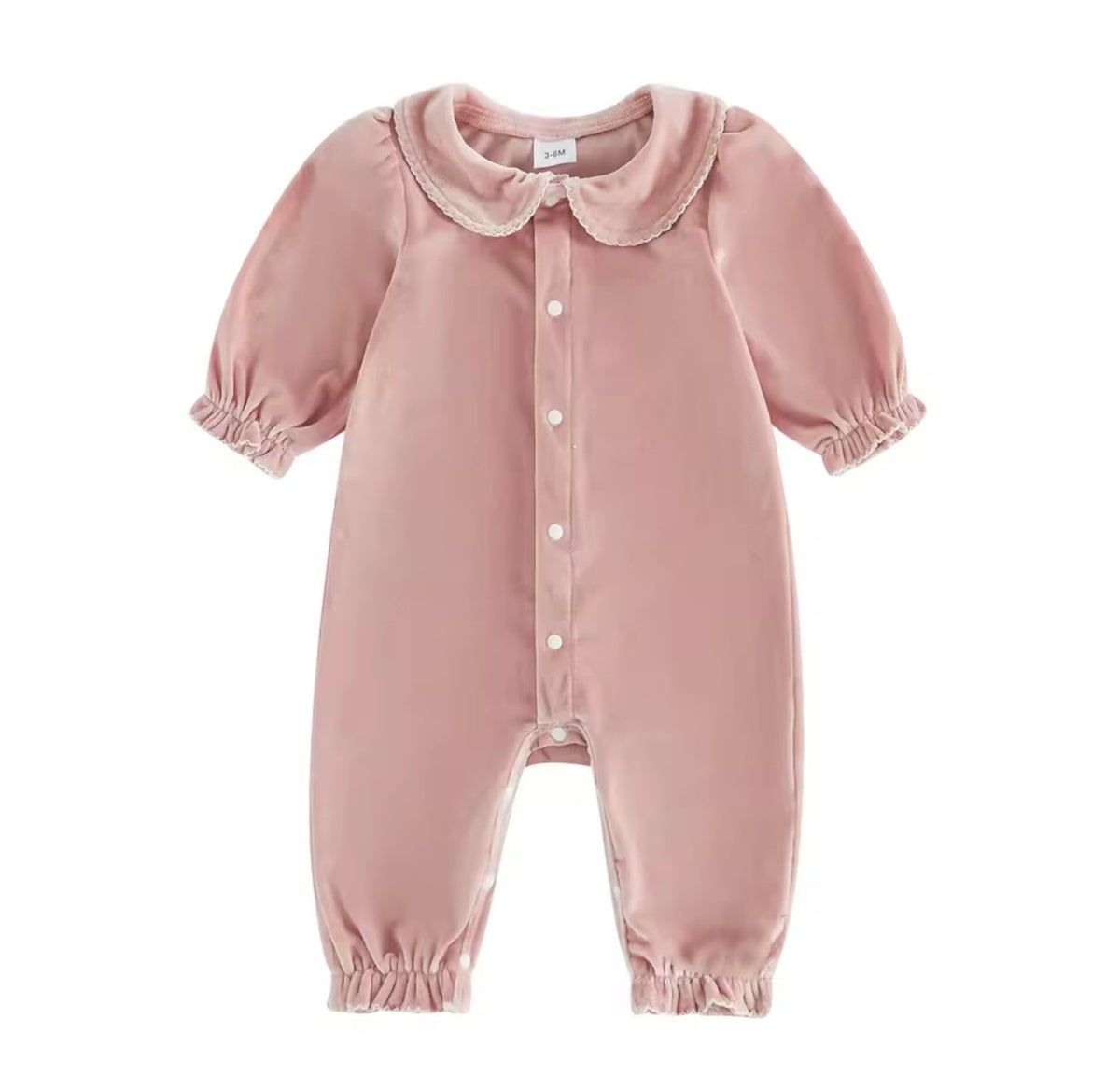 Velvet babygrow
