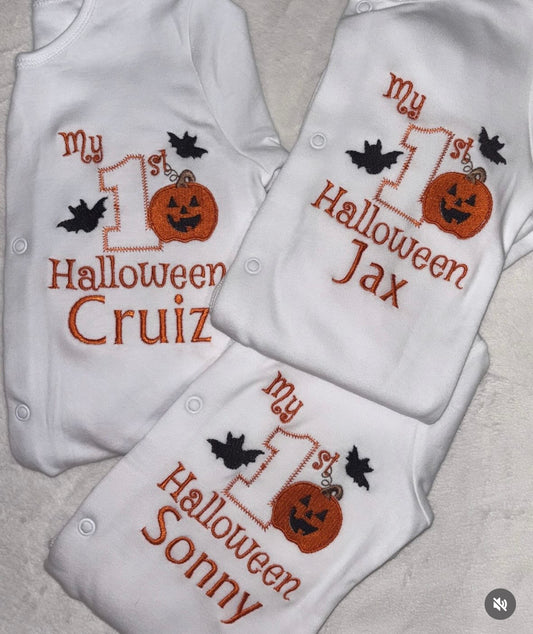 Pumpkin sleepsuit