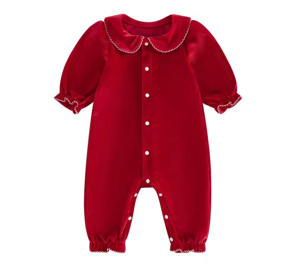 Velvet babygrow