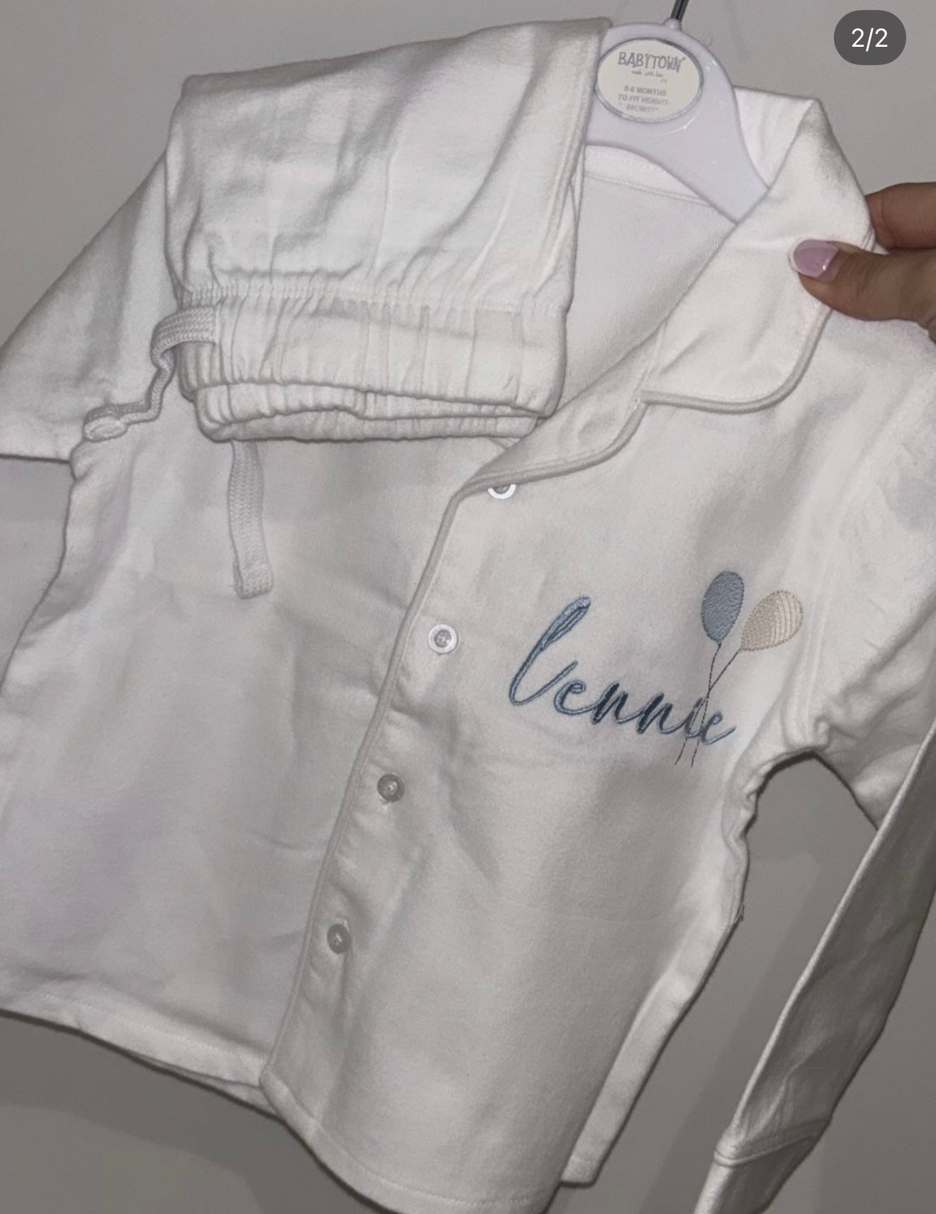 First Lap Birthday Pyjamas