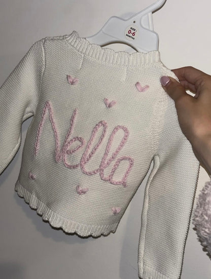 Hand Embroidered Cardigan