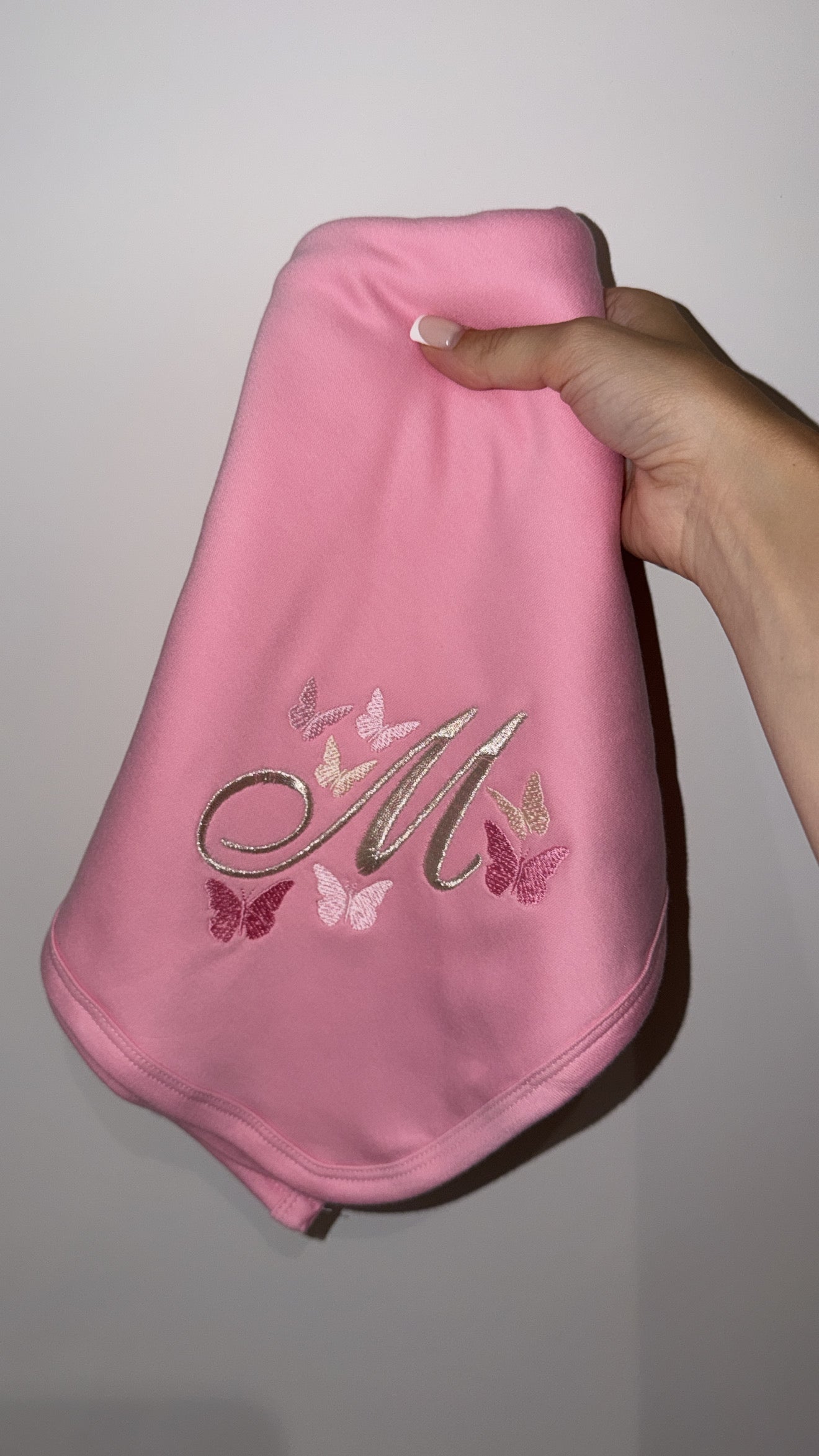 Pink butterfly Blanket