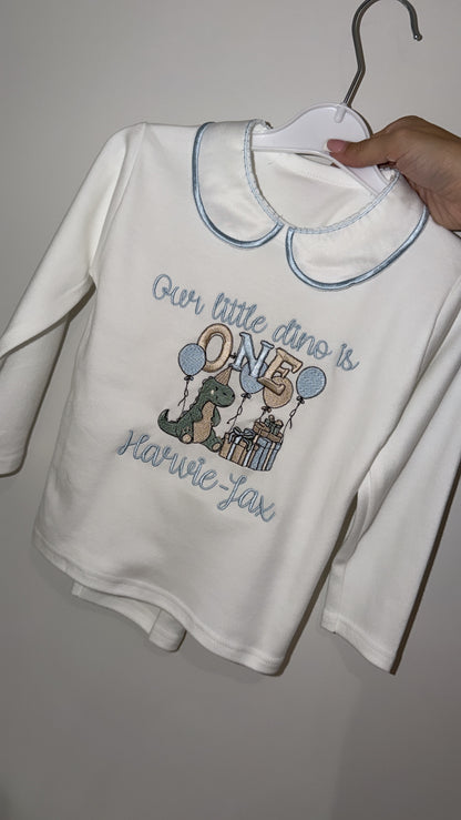 Dinosaur birthday Pjyamas