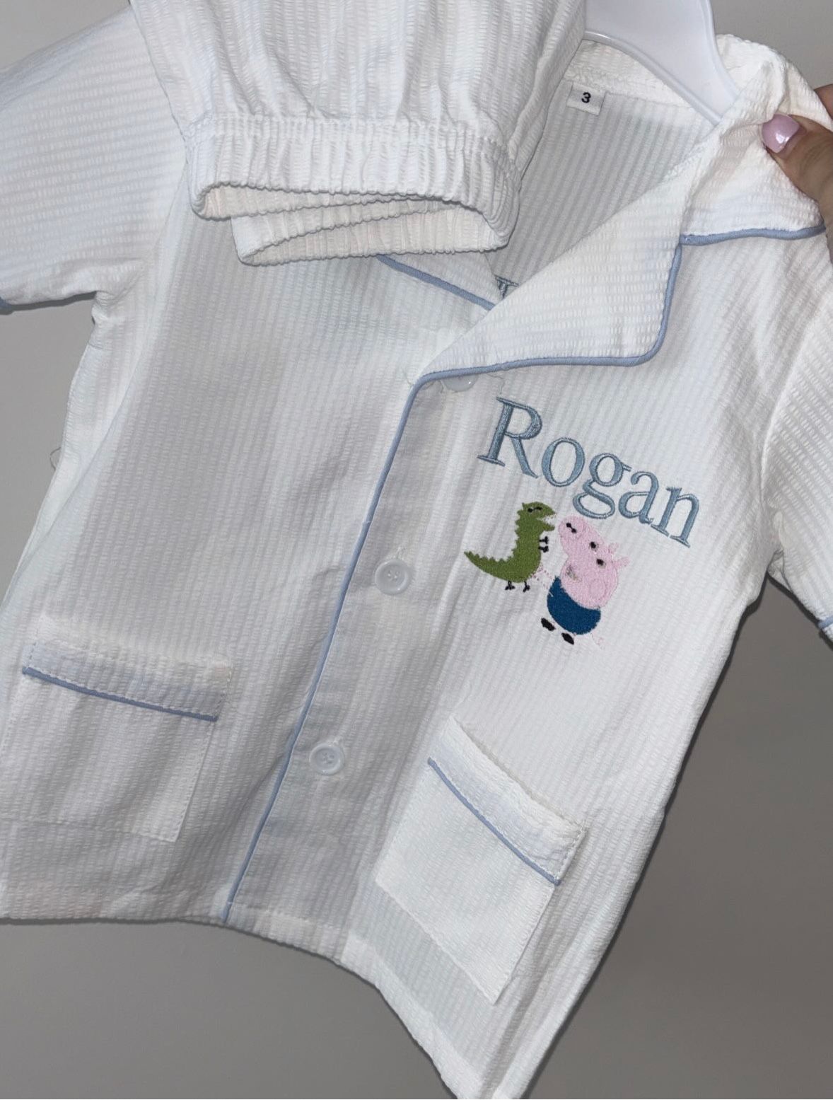 Personalised Birthday Pyjamas George Pig