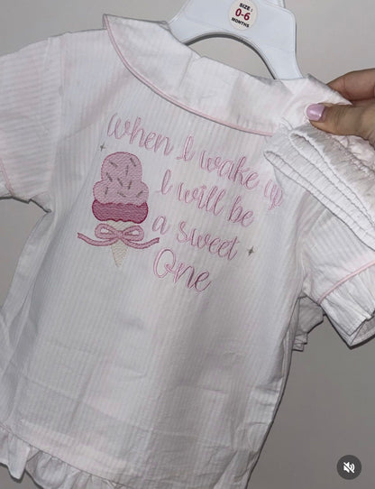 Personalised Birthday Pyjamas Sweet One