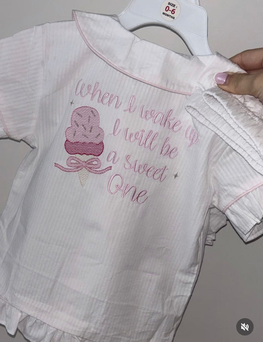 Personalised Birthday Pyjamas Sweet One