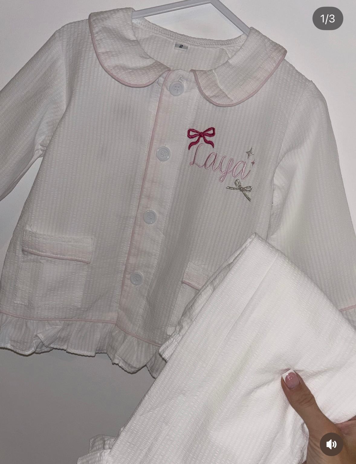 Personalised Birthday Pyjamas Minnie Mouse Fairy