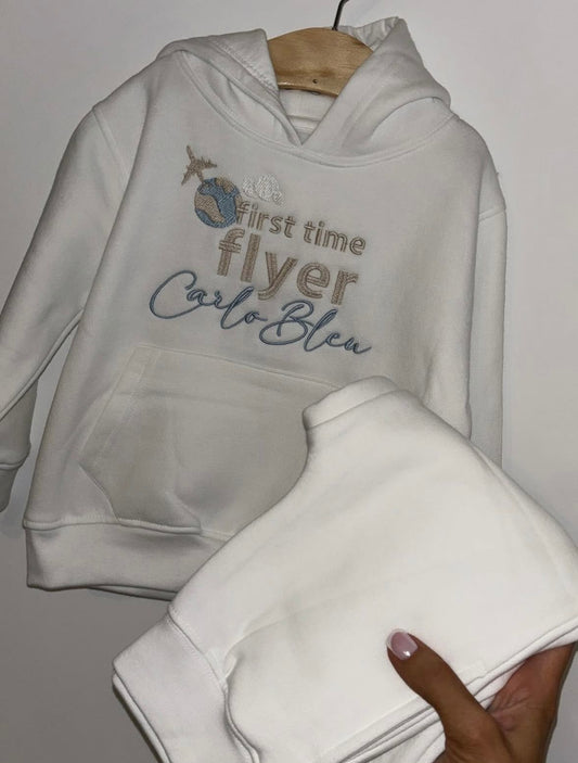 First time flyer tracksuit