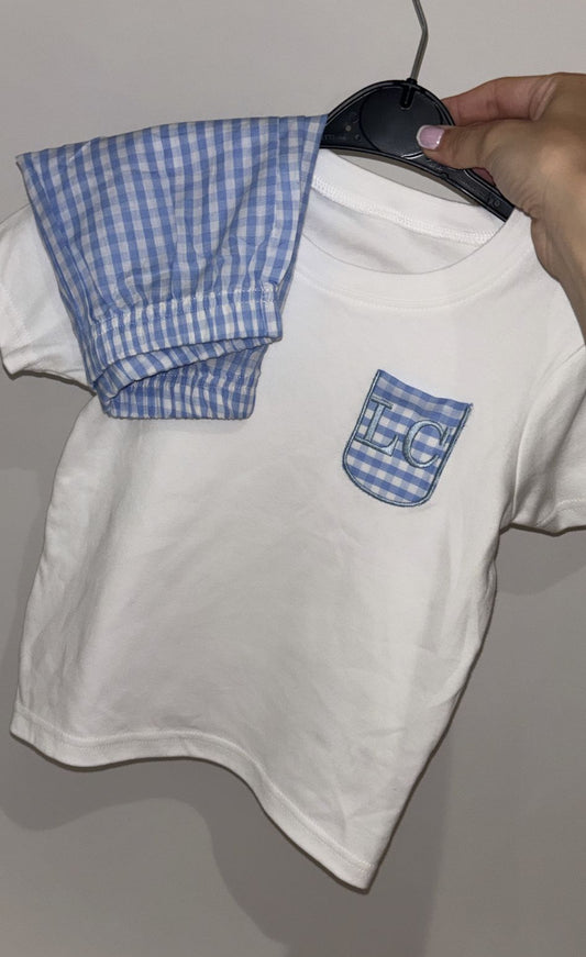 Boys shorts and matching tshirt set