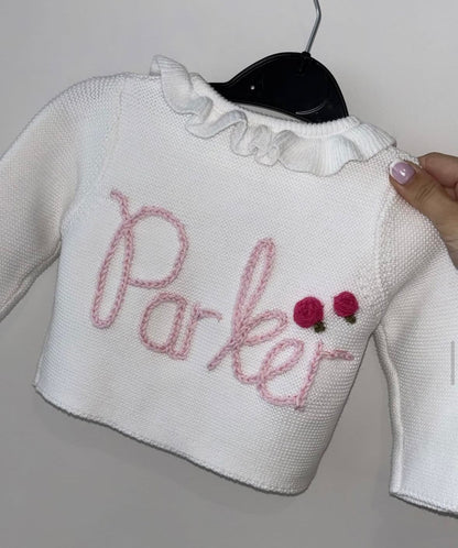 Hand Embroidered Cardigan