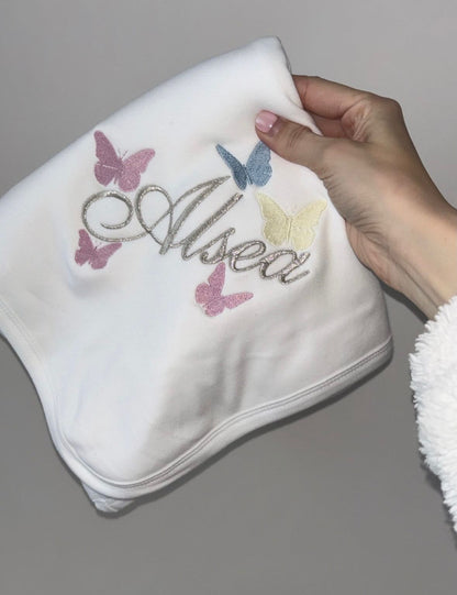 Butterfly Two Piece and Blanket